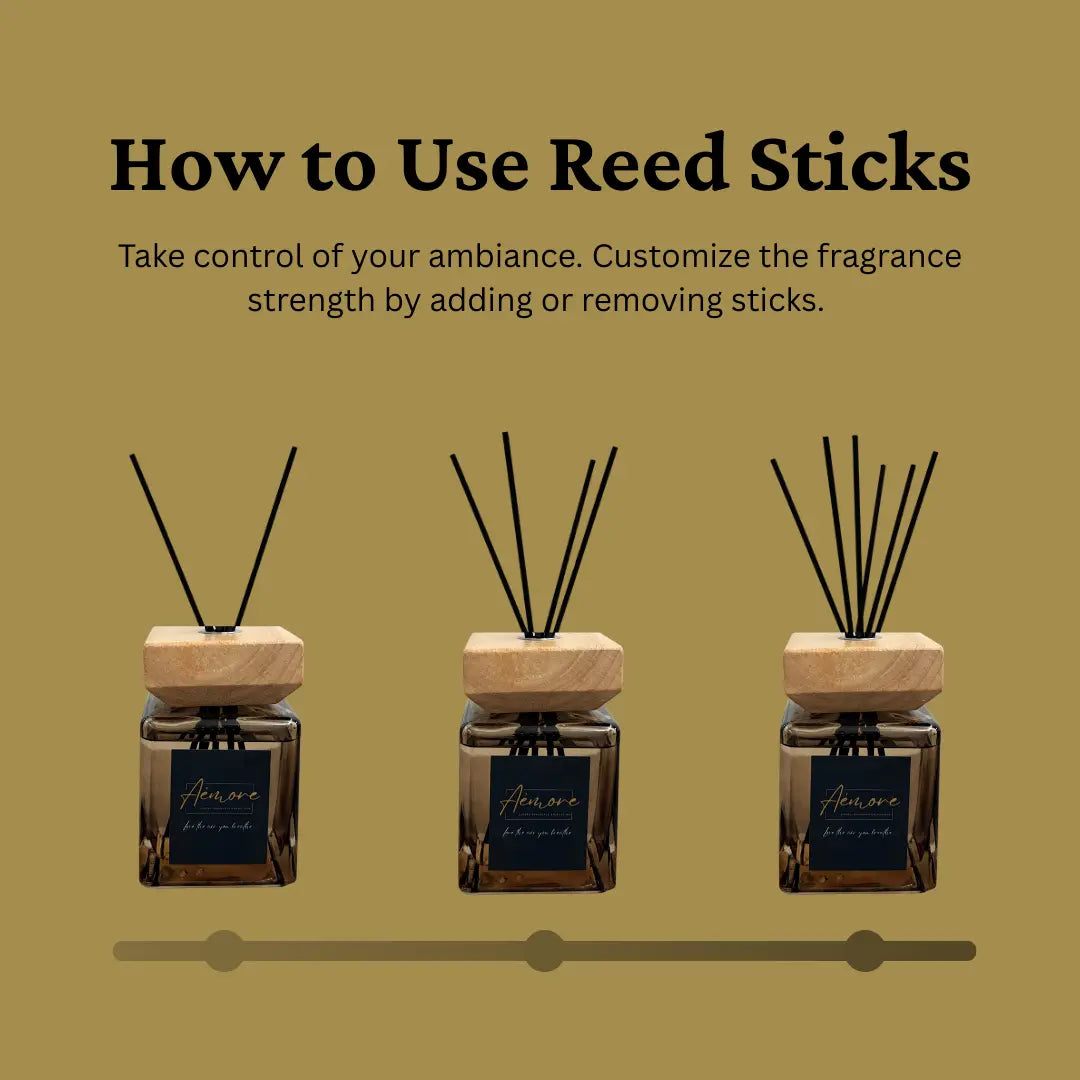 Signature Luxury 500 ml Reed Diffuser Gift Box Aémore - Luxury Fragrance Collection