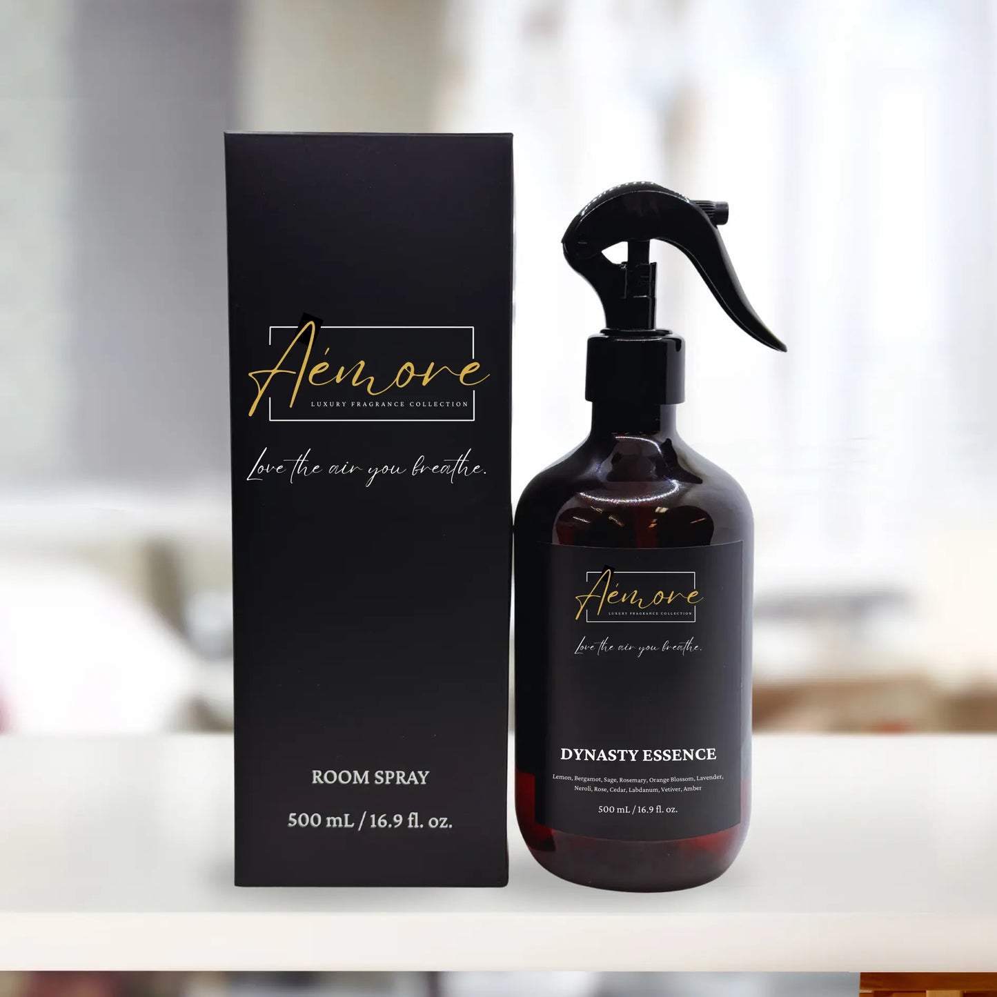 Dynasty Essence - Room & Linen Spray Aémore - Luxury Fragrance Collection