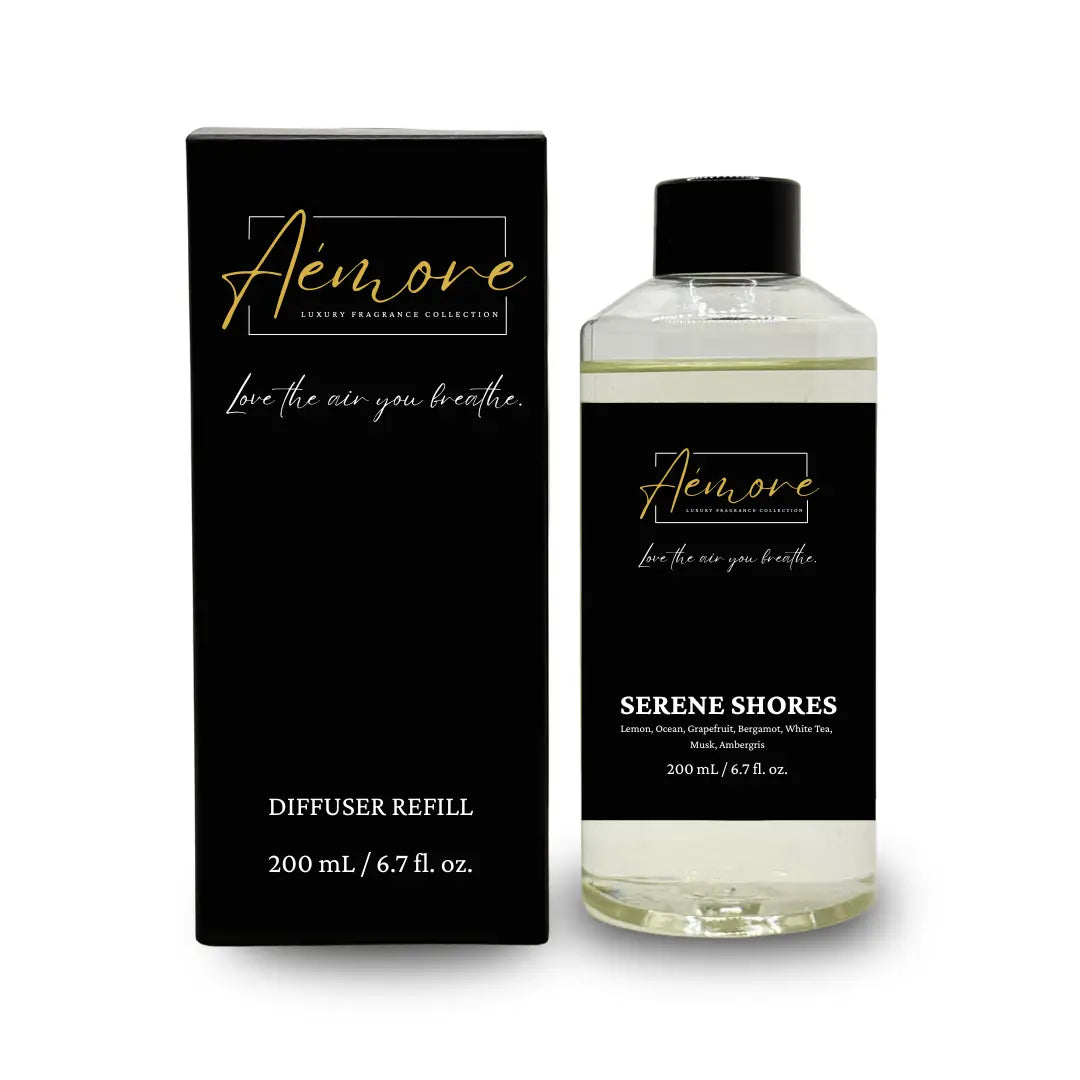 Serene Shores - 200 mL Diffuser Oil Refill Aémore - Luxury Fragrance Collection