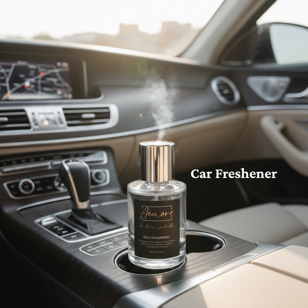 car and home fragrance in the car