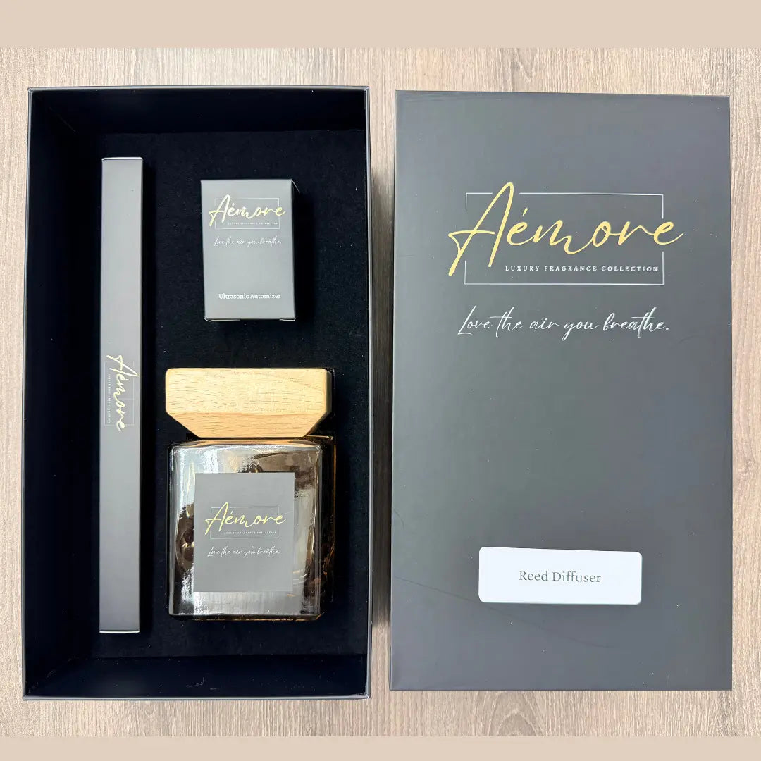 Signature Luxury 500 ml Reed Diffuser Gift Box Aémore - Luxury Fragrance Collection