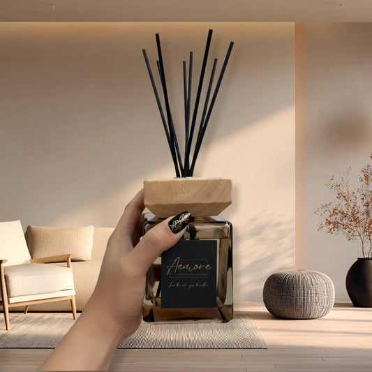 Signature Luxury 500 ml Reed Diffuser Gift Box Aémore - Luxury Fragrance Collection