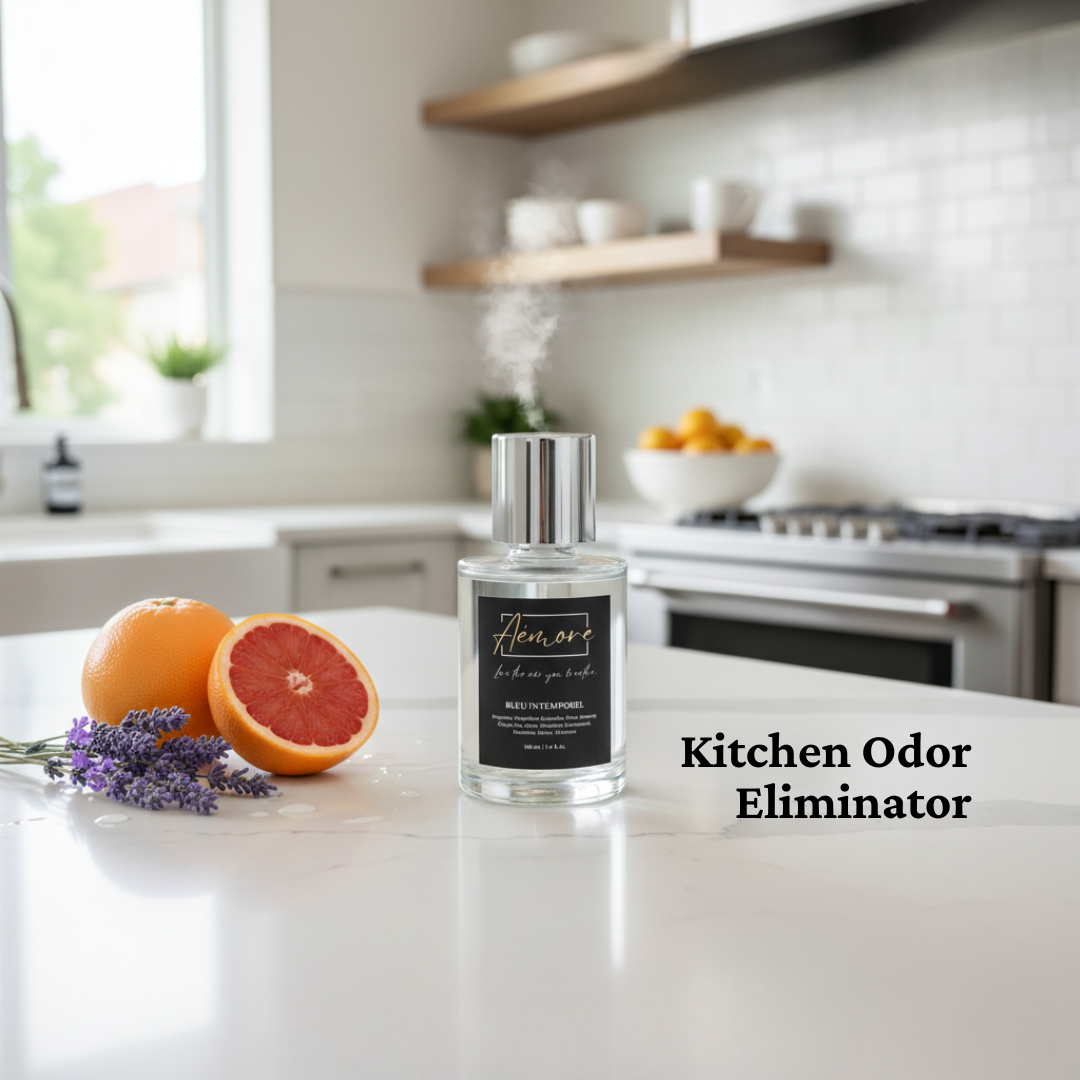 car and home fragrance in the kitchen