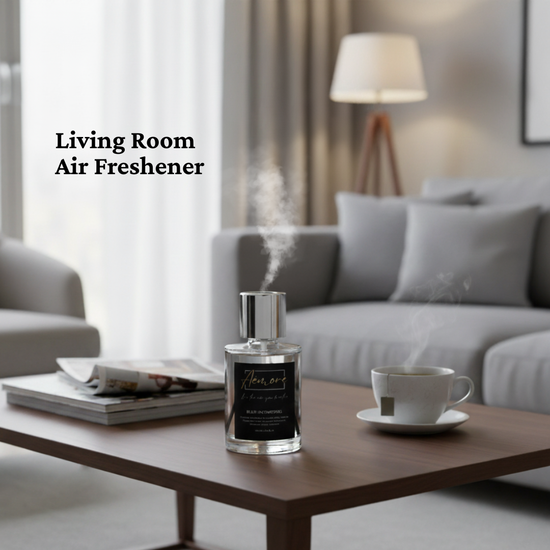 car and home fragrance in the living room