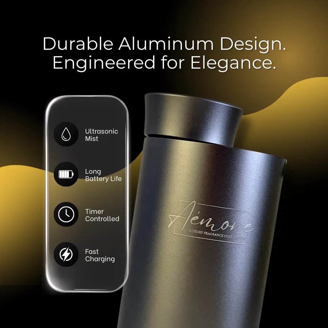 Luxury Oil Fragrance Diffuser Machine Gift Set Aémore - Luxury Fragrance Collection