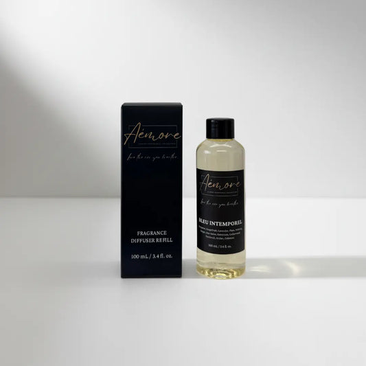 Luxury Oil Fragrance Diffuser Refill | 100 mL | Bleu Intemporel Aémore - Luxury Fragrance Collection