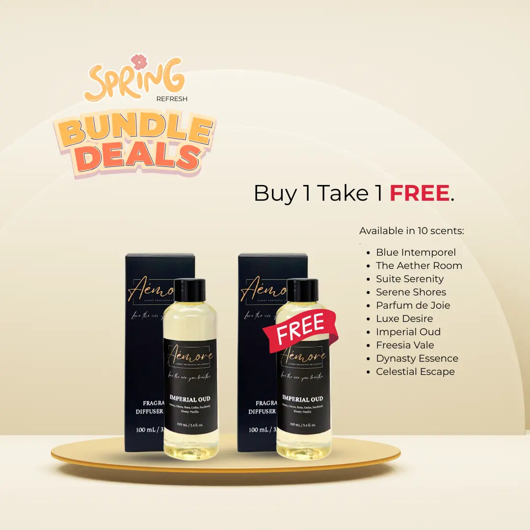 Bundle Deals - BUY 1 TAKE 1 | 100 mL Highly Concentrated Diffuser Oil Refill