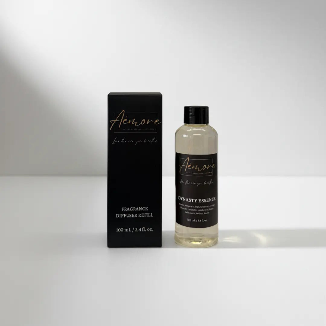 Luxury Oil Fragrance Diffuser Refill | 100 mL | Dynasty Essence Aémore - Luxury Fragrance Collection